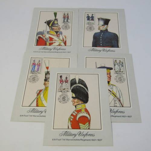 Lot of 19 Postal items with uniforms