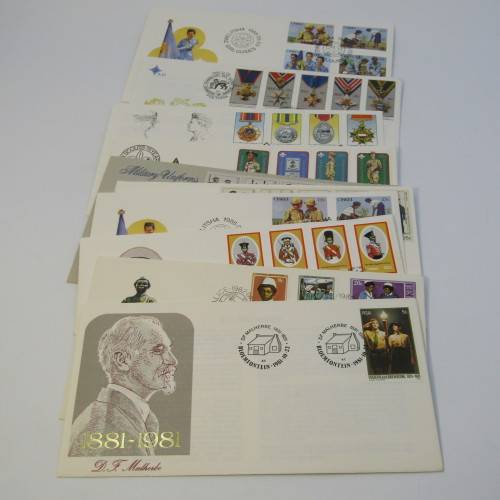 Lot of 19 Postal items with uniforms