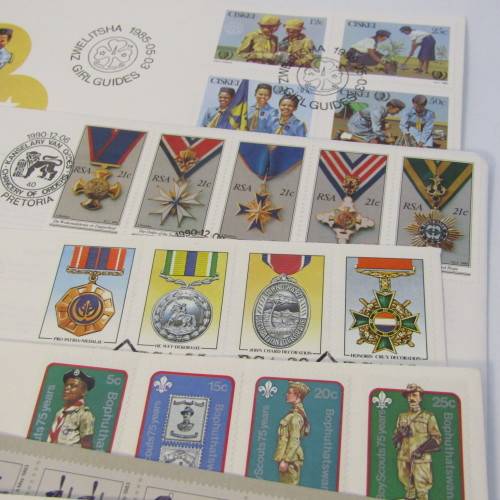 Lot of 19 Postal items with uniforms