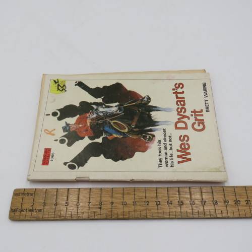 Lot of 3 vintage Western books by Brett Waring