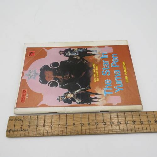 Lot of 3 vintage Western books by Kirk Hamilton