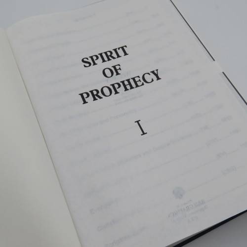 Spirit of Prophecy Volume 1 to Volume 3