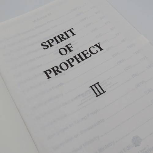Spirit of Prophecy Volume 1 to Volume 3