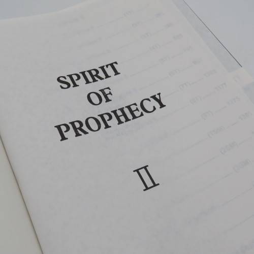 Spirit of Prophecy Volume 1 to Volume 3