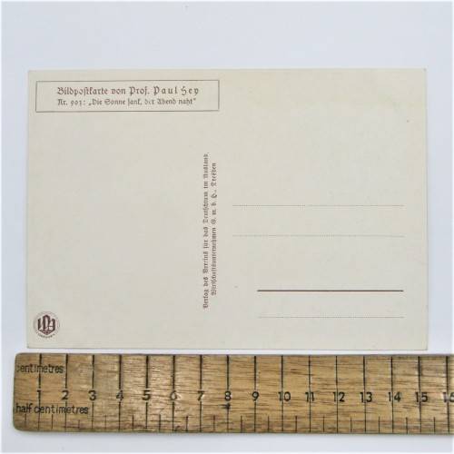 Germany Artists post card