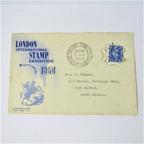Lot of four used postal envelopes from England