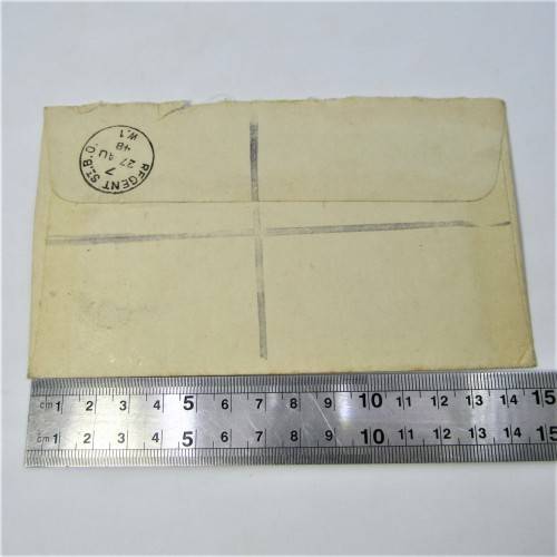 Lot of three Used postal envelopes from England