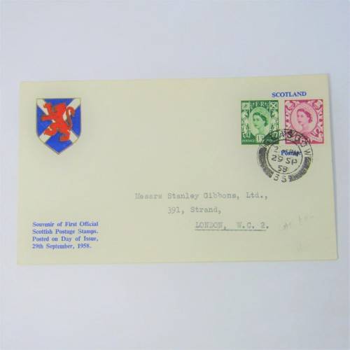 Lot of three Used postal envelopes from England