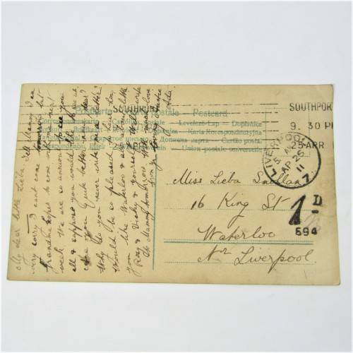 Lot of three Used postal envelopes from England