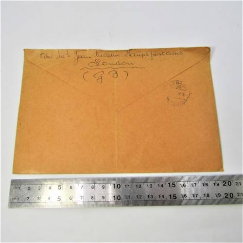 Lot of three Used postal envelopes from England