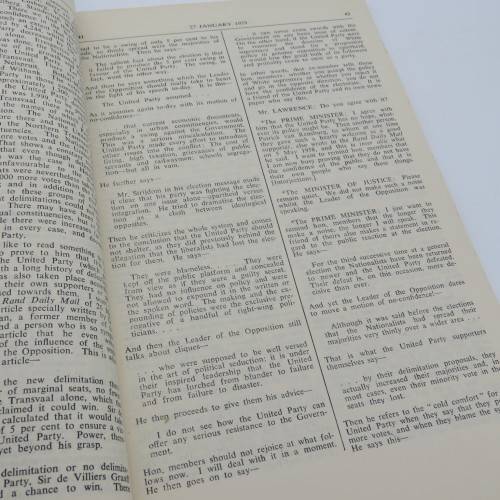 Union of South Africa House of Assembly Debates (Hansard) - 23 Jan-30 Jan 1959