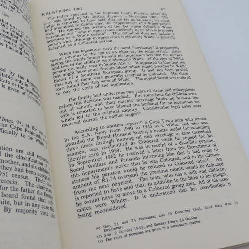 1962 - A Survey of Race Relations in South Africa