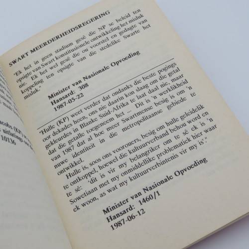 FW sê sy sê - Aanhalings uit FW de Klerk se toesprake