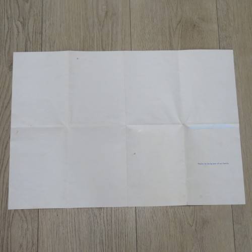 50 Years Volkswagen poster - 1951-2001 - 42 x 60 cm