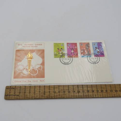Lesotho lot of 6 first day covers