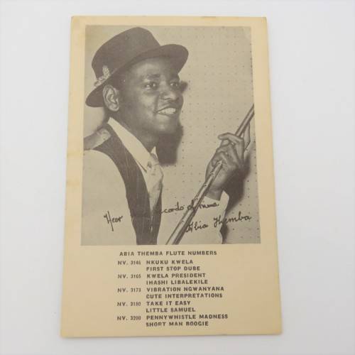 Abia Themba vintage postcard - Scarce and Unused