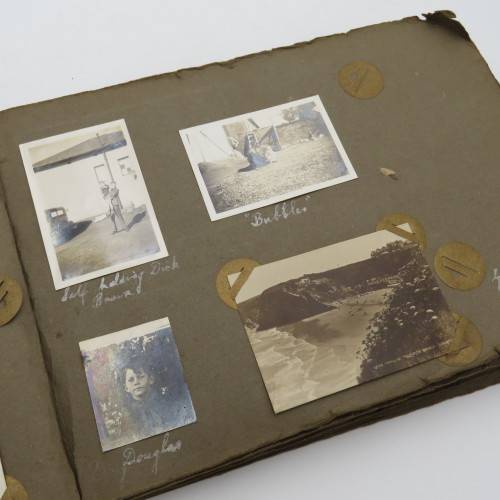 Lot of 240 vintage and antique photos