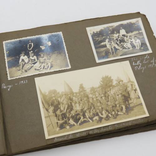 Lot of 240 vintage and antique photos