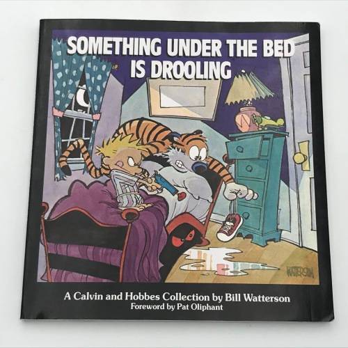 Something Under the bed drooling graphic novel