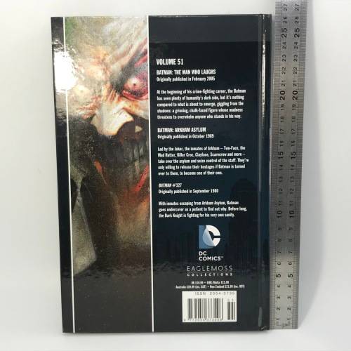 DC CComics Batman - The man who laughs and Arkham Asylum graphic novel