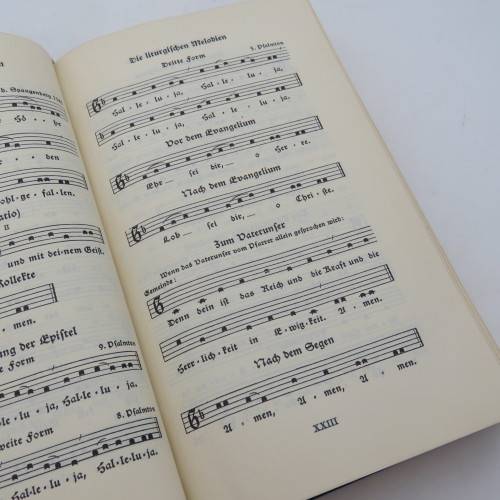1951 German hymn book - In original case and excellent condition