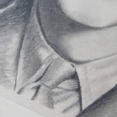 WW2 drawing of P.O.W. Ferrero E. 1944 Camp Kroonstad