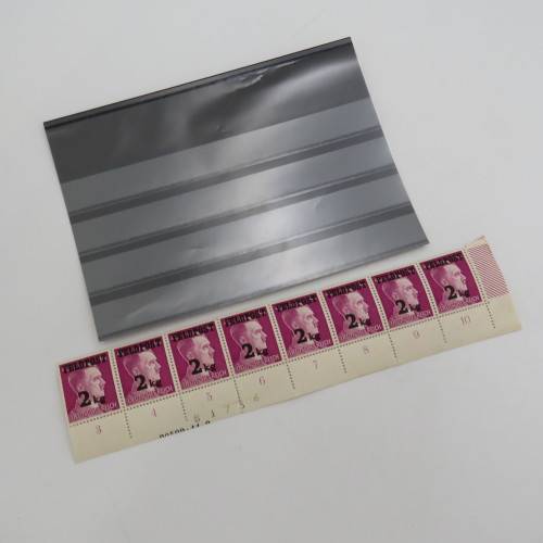 Deutsches Reich Feldpost 2kg package stamps - mint - strip of 8