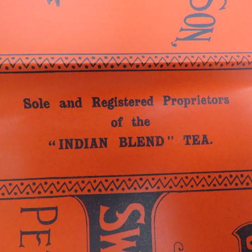 Antique Peter Leech and Son Sweet Almonds - one pound tin label