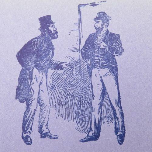 Antique Alfred Morgan chemist flyer