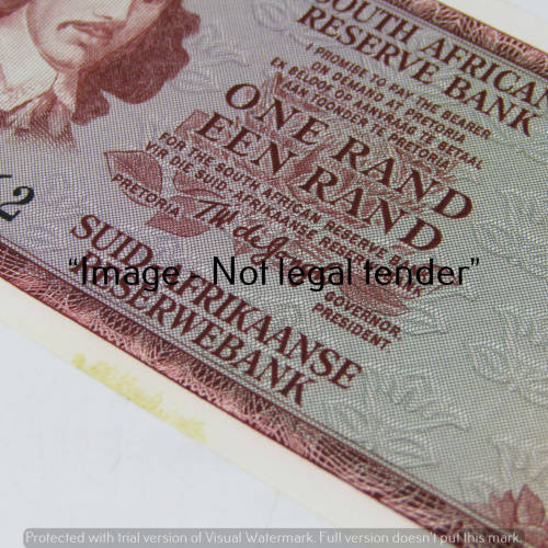 TW de Jongh 2nd Issue R1 replacement note Z30 - 622662 - uncirculated with stain bottom