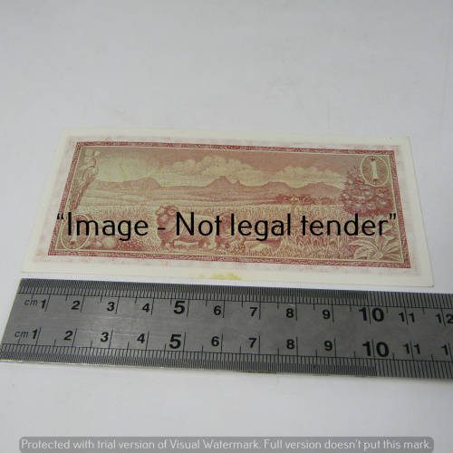 TW de Jongh 2nd Issue R1 replacement note Z30 - 622662 - uncirculated with stain bottom
