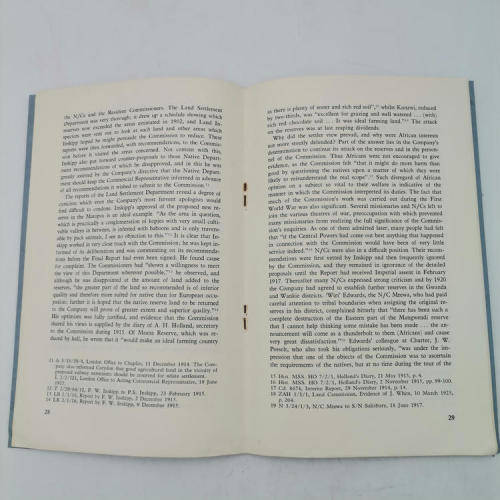 Aspects of Rhodesian Land Policy 1980 - 1936 by R.H Palmer