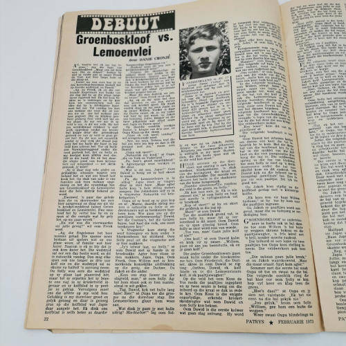 Patrys magazine - February 1973 - Hoërskool uitgawe