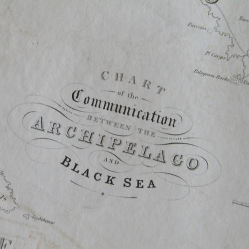 Original 1830`s map of Russian Empire published WM. Lizars, Edinburgh - 2 piece map