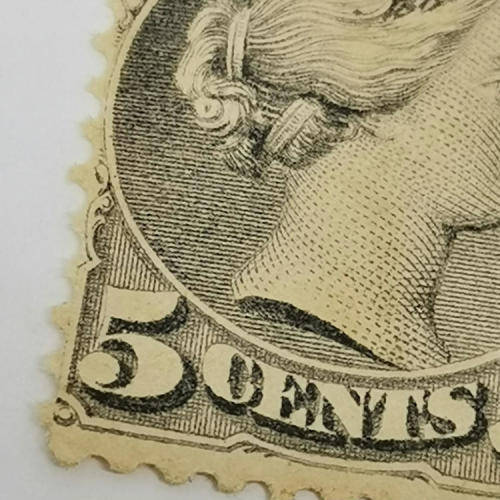Dominion of Canada 5 cent - SG 106 - slight damage left side - mint - not hinged