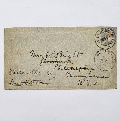 Letter on official Vogelstruis consolidated deep Gold mine Stationary  - See description