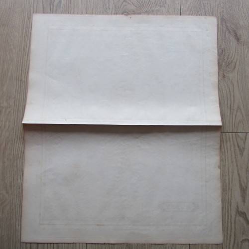 Original 1830`s map of Egypt - published by W.H. Lizars, Edinburgh - 47 x 57cm