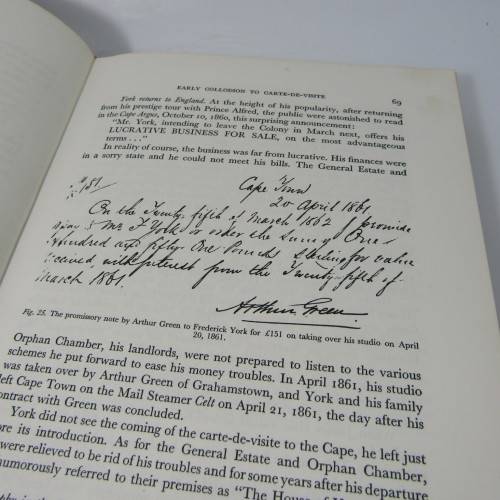 Secure the Shadow - The story of Cape photography by Narjorie Ball & Joseph Penfield