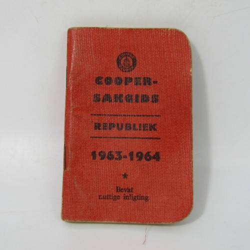 Lot of 3 Cooper pocket guides - one for Republic of Zambia - used