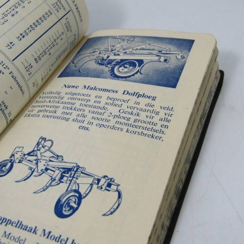 Malcomess tractors - 1958 Boer se dag boek