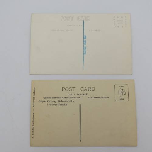 Lot of 6 postcards in Bogenfels Luduritz, Swakopmond and other parts of South West Africa 1930