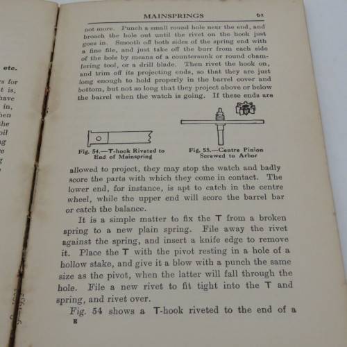 Watch cleaning and Repairing fully Illustrated handbook