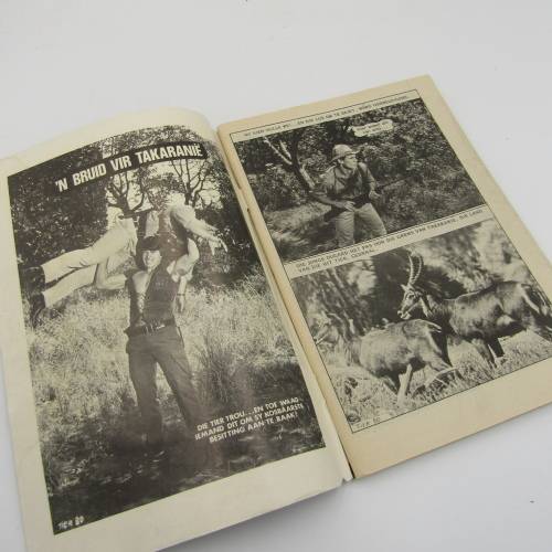 Die Wit Tier photo comic book no. 80 - excellent - back page miscut