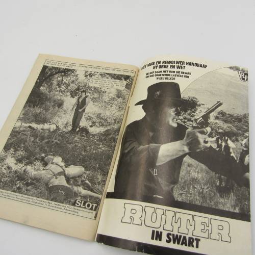 Die Wit Tier photo comic book no. 80 - excellent - back page miscut