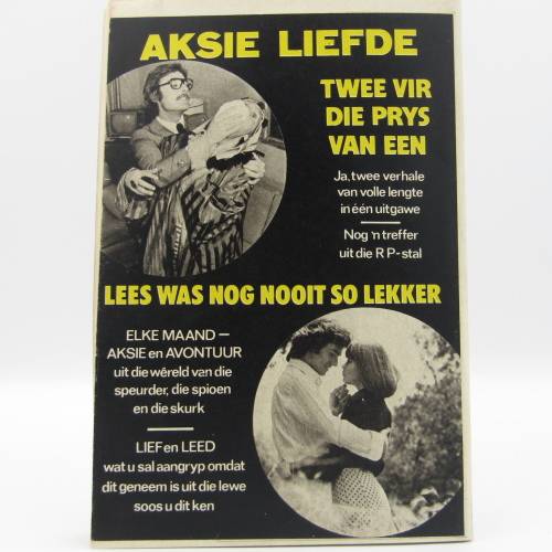 Die Swart Luiperd photo comic book no. 109 - excellent condition