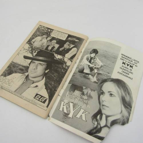 Die Swart Luiperd photo comic book no. 75 - good condition but back page torn