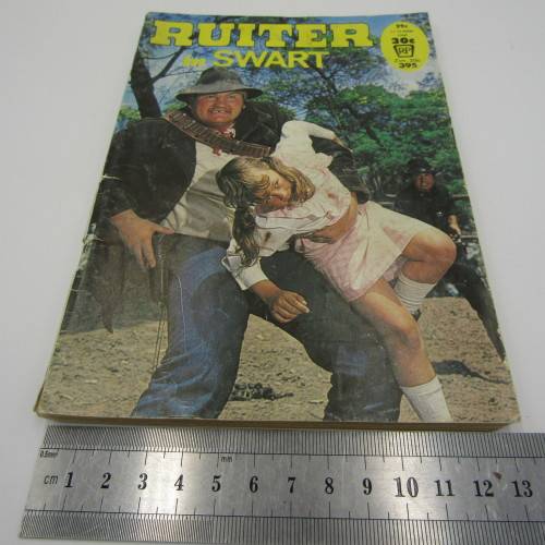 Afrikaans photo comic book - Ruiter in Swart no 395