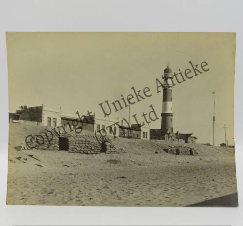 Photo of Swakopmund lighthouse early 1900`s