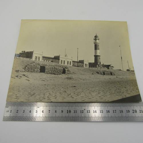 Photo of Swakopmund lighthouse early 1900`s