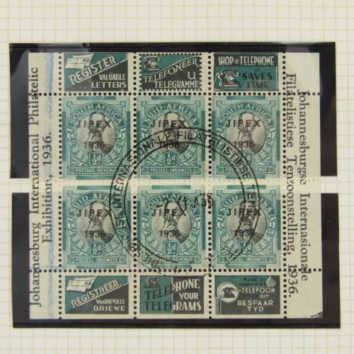 South Africa stamp collection with stamps from 1926 - 1980